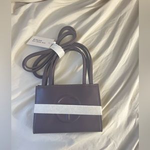 Deep Purple Telfar Small Shopping Bag | Never worn